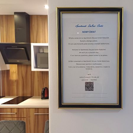 Apartments Deluxe Center Nowy Swiat Białystok Eksteriør bilde